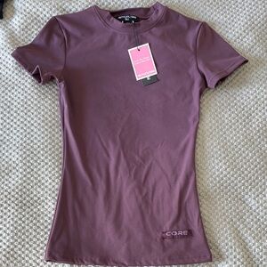 PrettyLittleThing Mauve Short Sleeve Tee